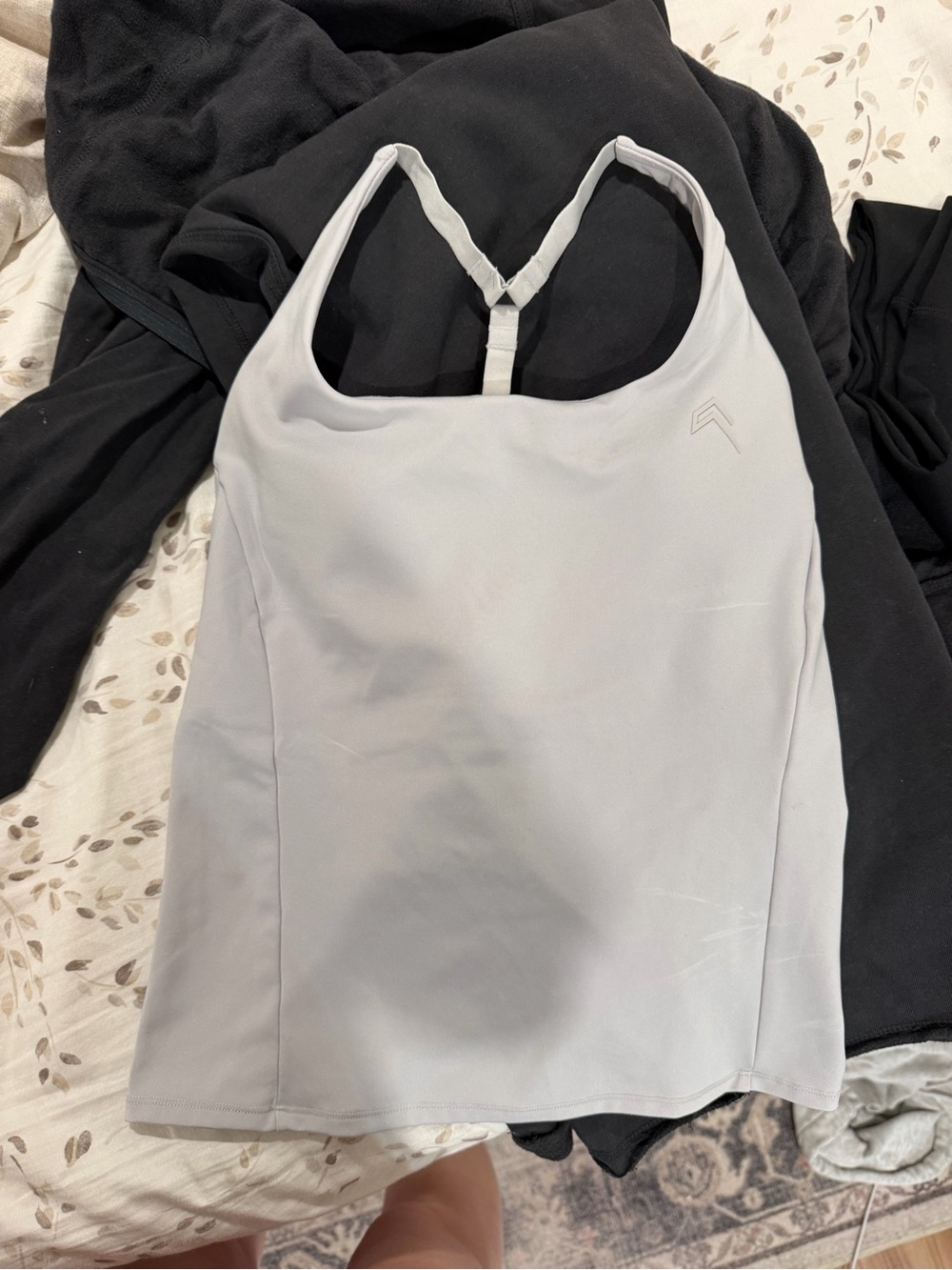 Oner Active Timeless Light Gray Racerback Camisole